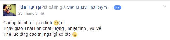 Đánh giá phòng tập Viet Muay Thai Gym