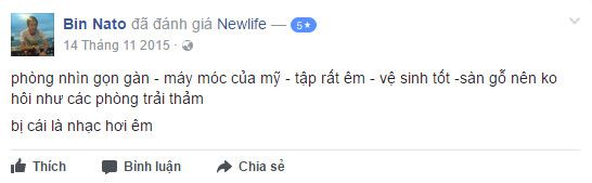 Đánh giá phòng tập Gym Newlife