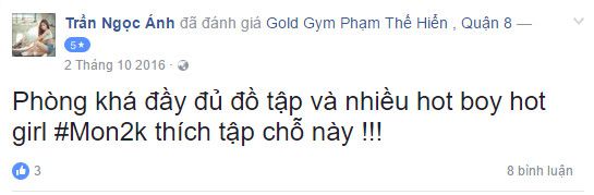 Đánh giá phòng tập
