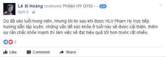 NĐánh giá phòng tập Phạm Hy Gym