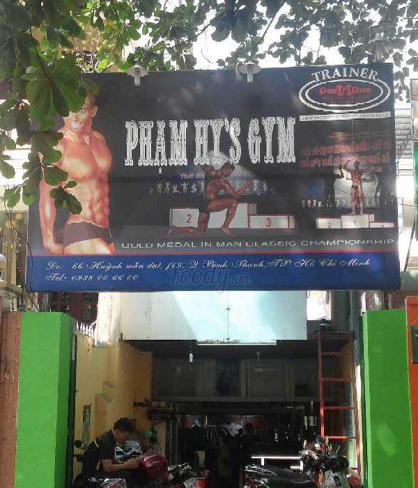 Phòng tập Phạm Hy Gym, Huỳnh Mẫn Đạt, Quận Bình Thạnh