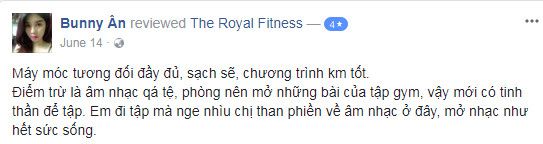 Đánh giá Phòng tập gym Royal Fitness, Bàu Cát 5, Quận Tân Bình