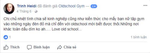 Đánh giá phòng tập OldSchool Gym