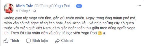 Đánh giá phòng tập Phòng tập Yoga Pod Thảo Điền