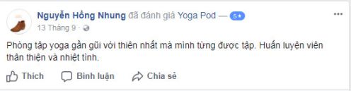 Đánh giá phòng tập Phòng tập Yoga Pod Thảo Điền