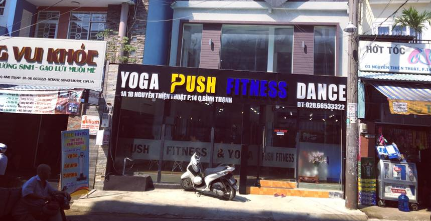 Phòng tập gym Push Fitness & Yoga , Nguyễn Thiện Thuật , Quận Bình Thạnh