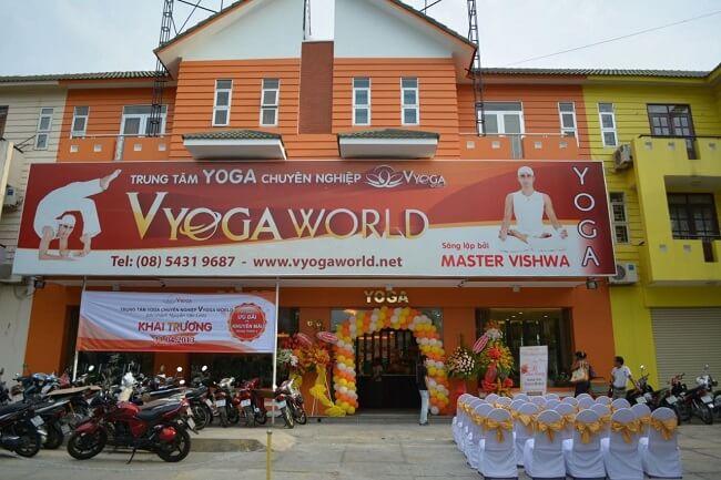 Phòng tập Vyoga World - Trung tâm Yoga chuyên nghiệp