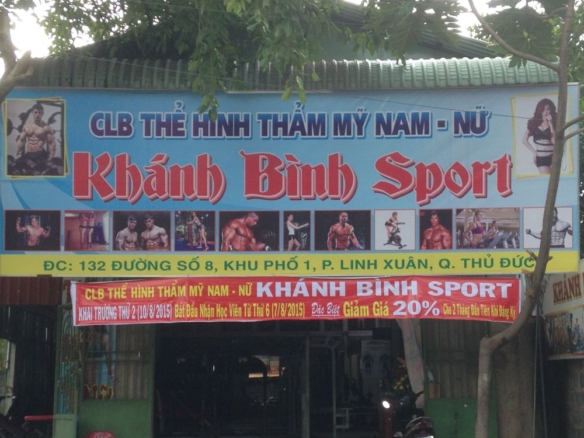 Phòng tập gym Khánh Bình Sport, Quận Thủ Đức