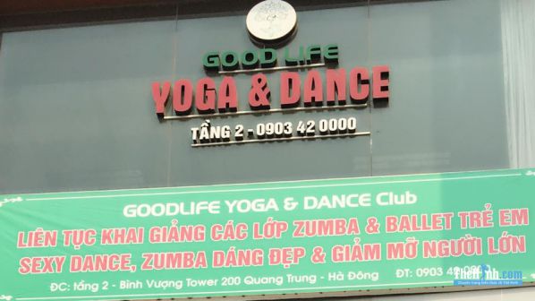 Phòng tập Goodlite Yoga & Dance Club, Quận Hà Đông
