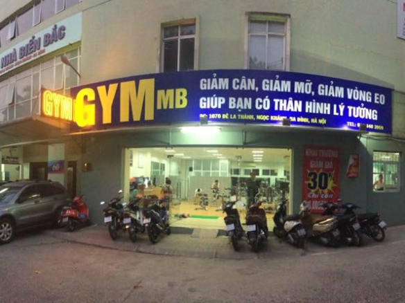 Phòng tâp gym MB Fitness, Lê Đa Thành, Quận Ba Đình