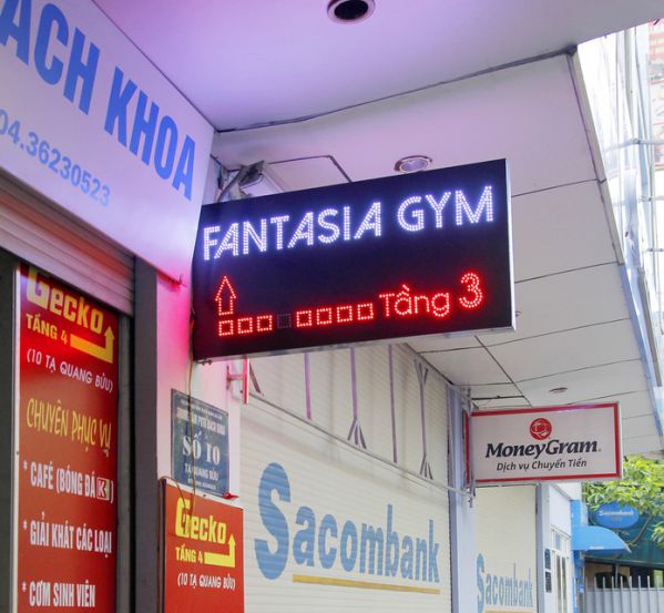 Phòng tập thể hình Fantasia Gym, Tạ Quang Bửu, Quận Hai Bà Trưng