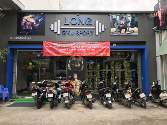 Phòng tập Long Gym Sport, Tân Phú, Quận 7