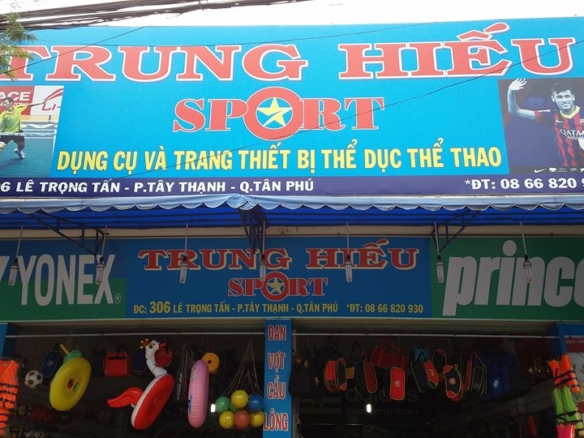 Trung Hiếu Sport- Cửa hàng quần áo , phụ kiện thể thao, Quận Tân Phú