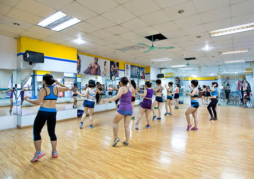 Phòng tập Gym Quỳnh Fitness, Nguyễn Đức Cảnh, Hoàng Mai, Hà Nội