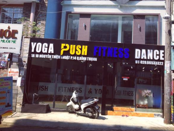 Phòng tập gym Push Fitness & Yoga , Nguyễn Thiện Thuật , Quận Bình Thạnh