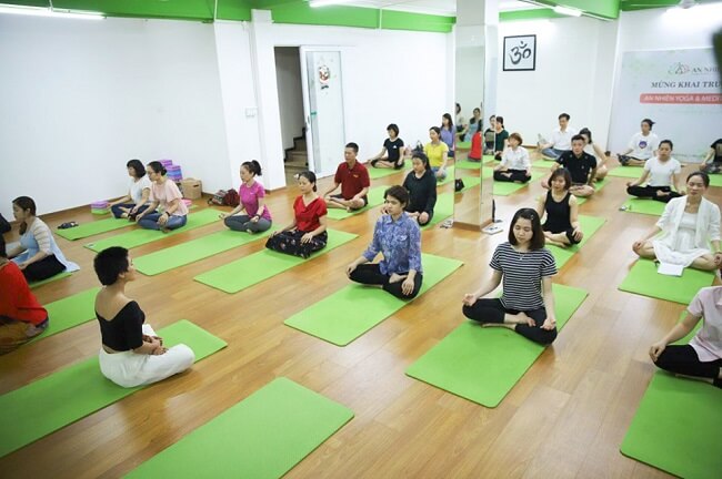 Phòng tập An Nhiên Yoga - Thái Hà - Hà Nội