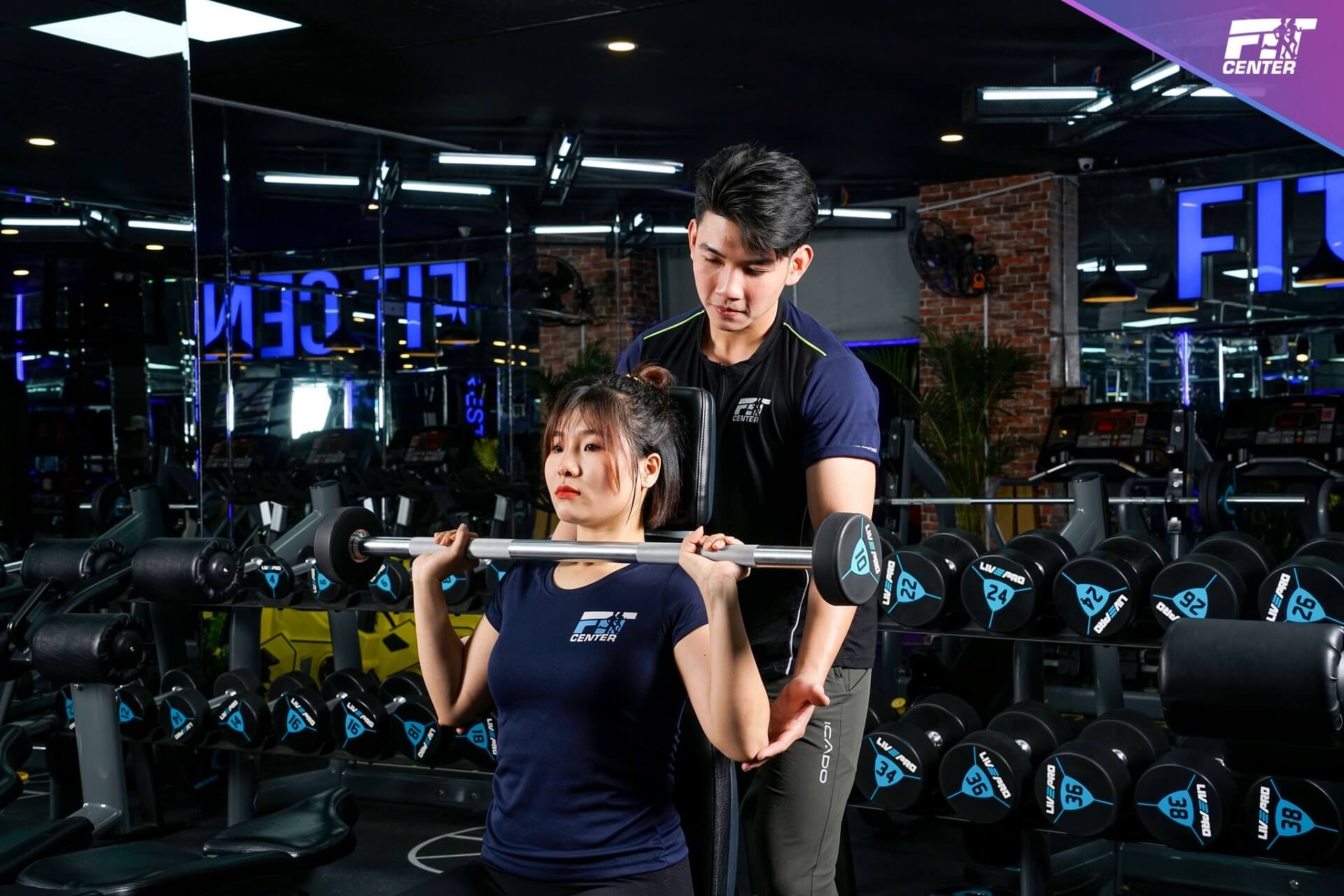 Phòng tập Gym Fit Center - Nhiều chi nhánh Hồ Chí Minh